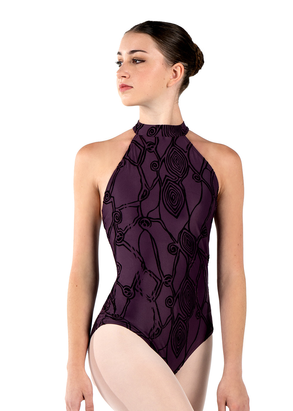 Preorder Nikolay Da4026mpn Raquel Halter Neck Leotard