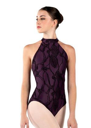 Preorder Nikolay Da4026mpn Raquel Halter Neck Leotard