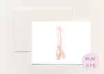 Ballet Slippers Notecards