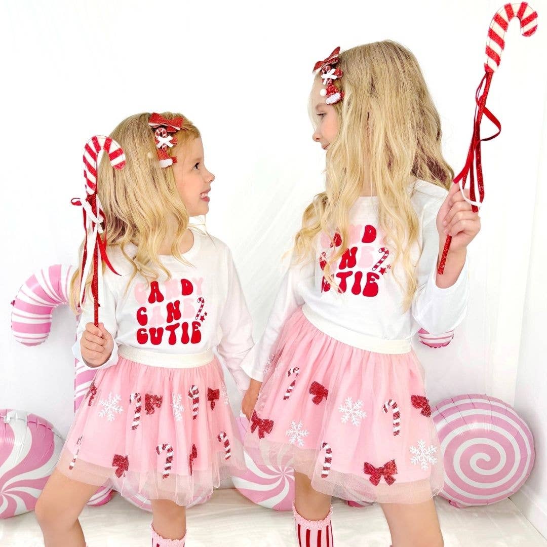 Sweet Wink Candy Cane Cutie Christmas Clip Set