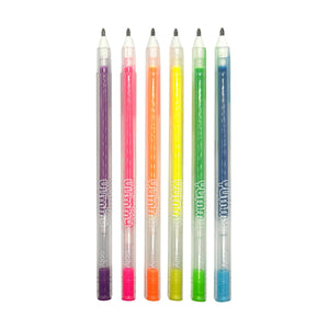 Yummy Yummy: Scented Neon Gel Pens (Set of 6)