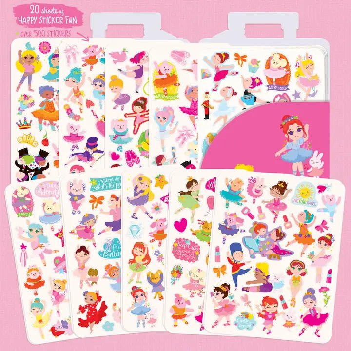 500+ Stickers On-The-Go Dance Magic - Fanci Footworks