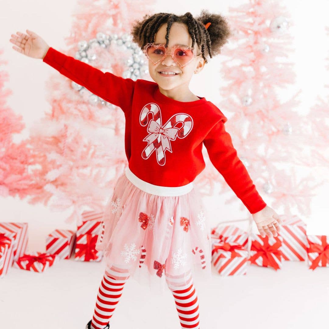 Sweet Wink Candy Cane Cutie Christmas Clip Set