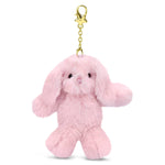 Pink Bunny Charm Clip Bag Buddy