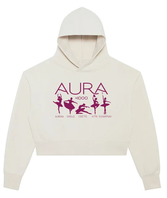 Covet Aura +1000 Crop Hoodie