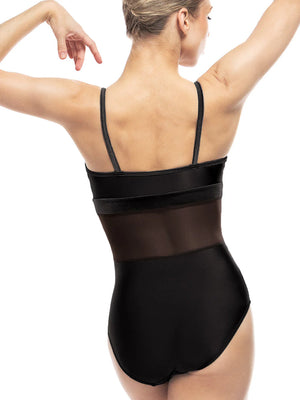 Eleve Dancewear Ariel Black Camisole Leotard