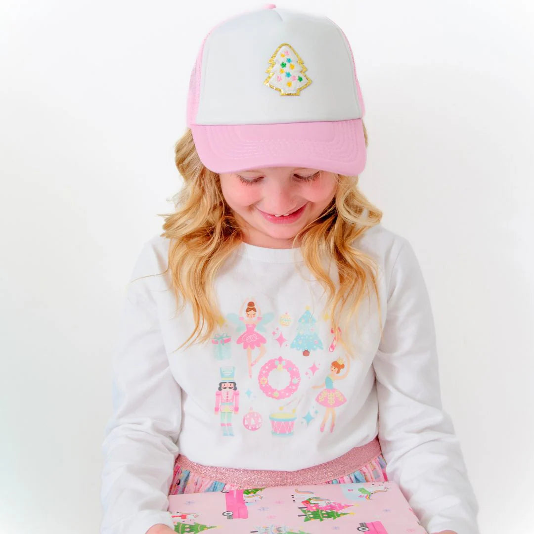Sweet Wink Nutcracker Doodle Christmas Long Sleeve Shirt