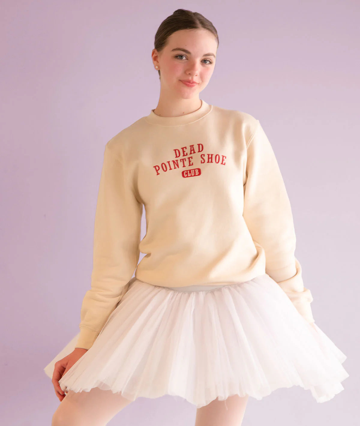 Covet Dance Dead Pointe Shoe Club Crewneck