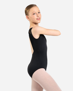 Lulli LUF704C Gigi Matt High Neck Tank Leotard