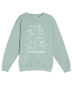 Covet Not My First Nutcracker Crewneck Sweatshirt