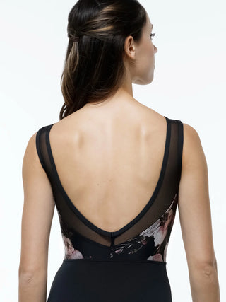 Suffolk 2775A Melrose Illusion Sweetheart Tank Leotard
