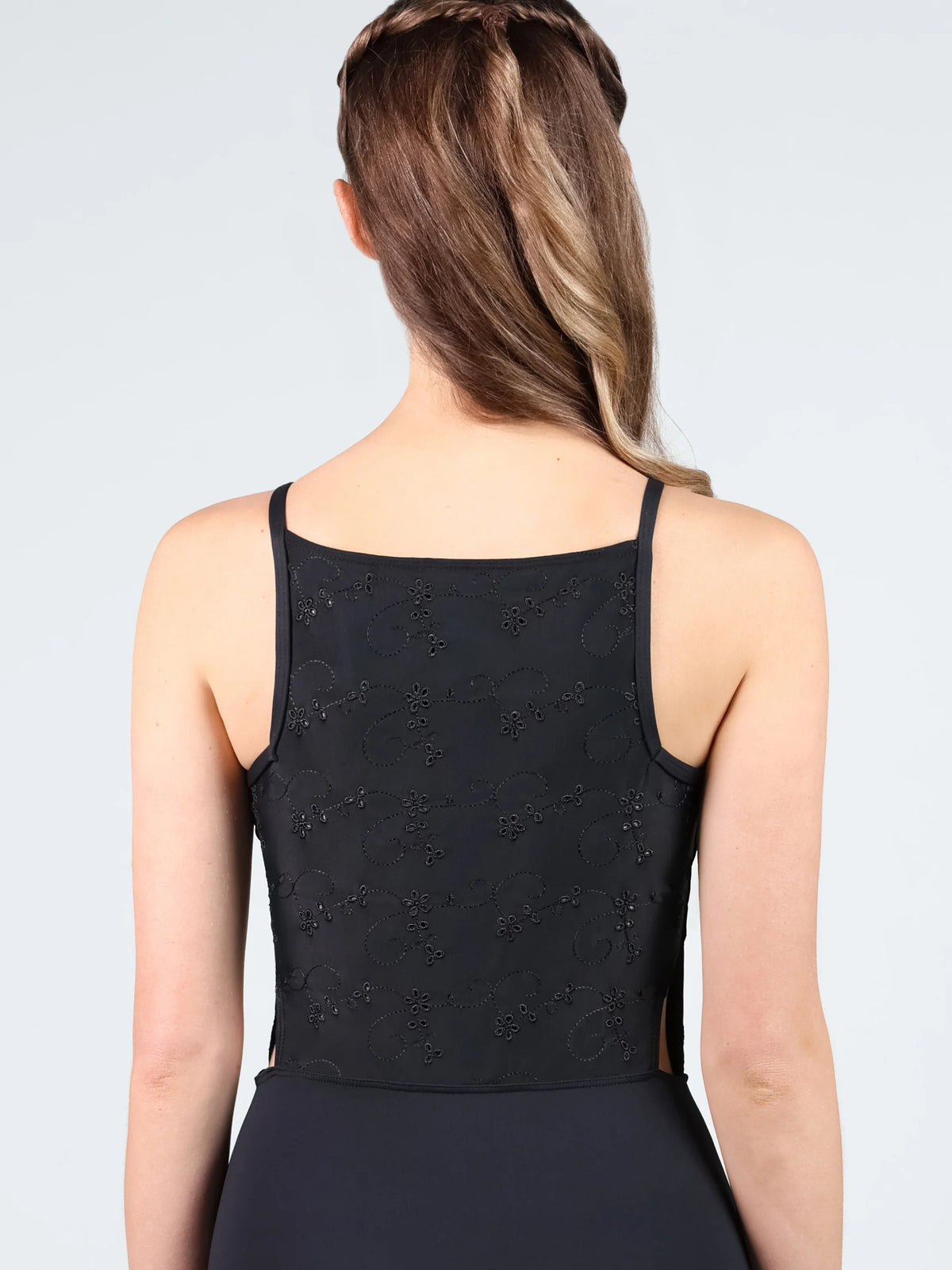 Suffolk 2834A Macaron Square Neck Camisole Adult Leotard