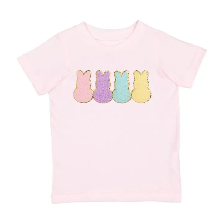 Sweet Wink Easter Peeps Patch Short Sleeve T-Shirt