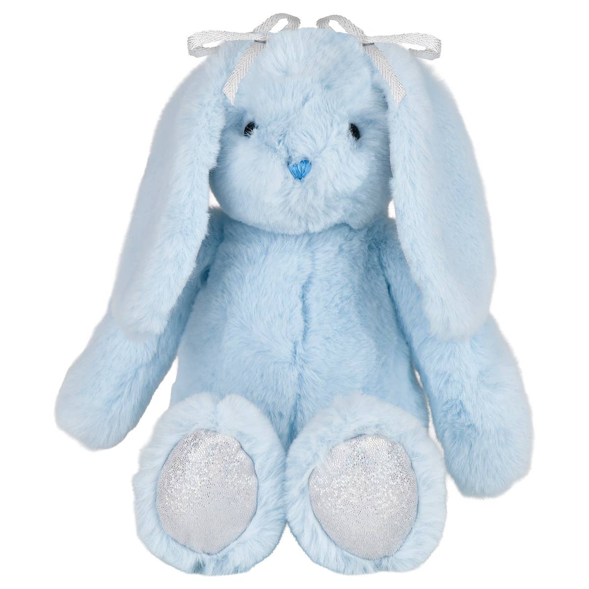 Snuggle Bunny Blue Plush