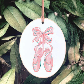 Clairmont & Co Oval Ornament Ballet Shoes