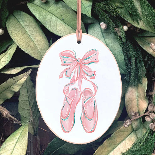 Clairmont & Co Oval Ornament Ballet Shoes