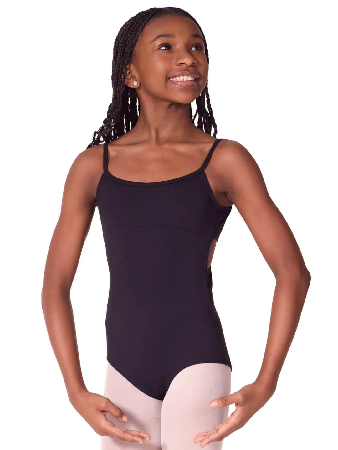 Capezio EL101T Soft Elegance Camisole Leotard with Twist Back - Tween