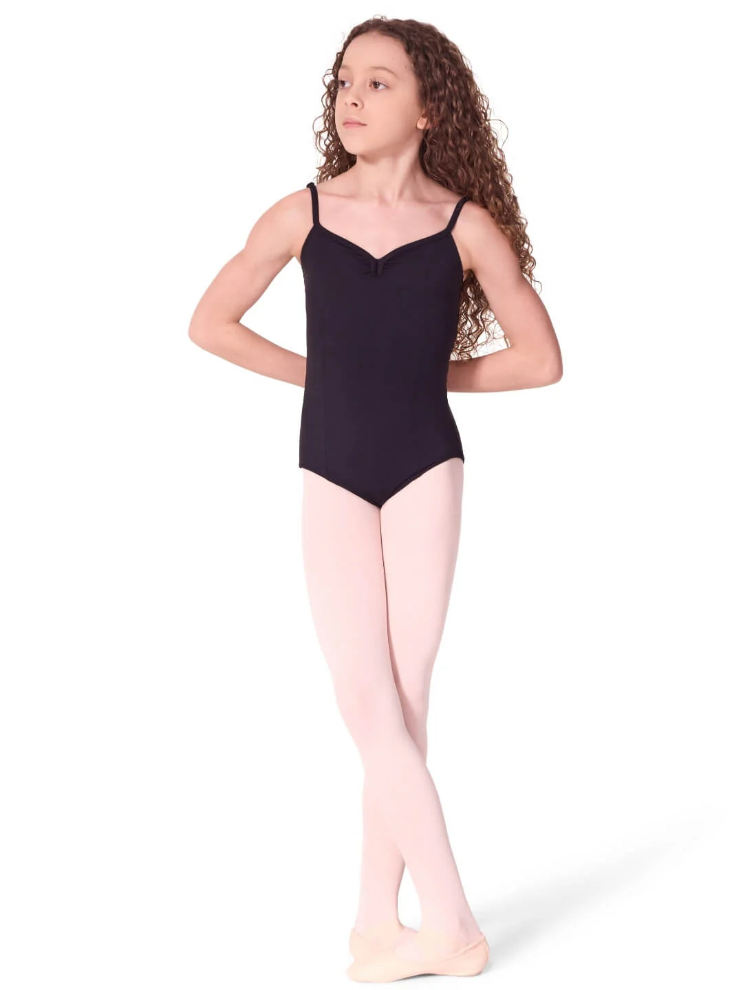 Capezio EL100T Soft Elegance Camisole V-Neck Leotard - Tween
