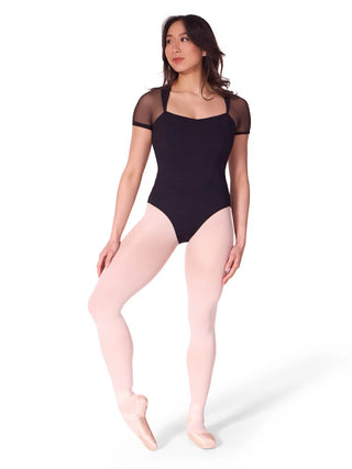 Capezio EL108W Soft Elegance Corset Short Sleeve Princess Leotard
