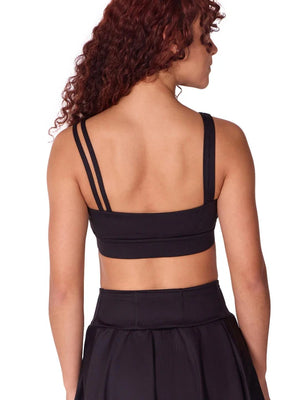 Capezio SE2017C Asymmetric Double Strap Bra