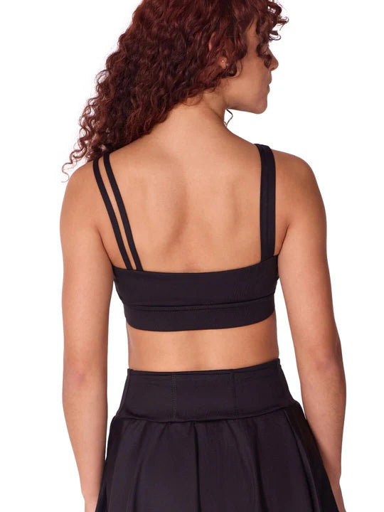Capezio SE2017C Asymmetric Double Strap Bra