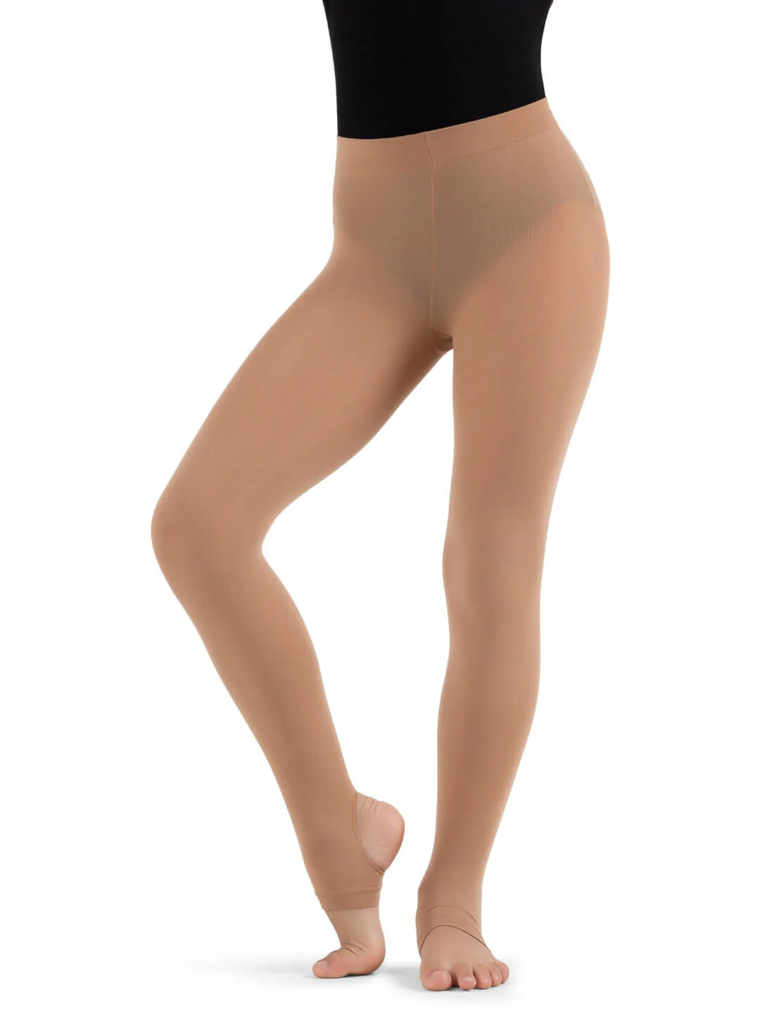 Capezio 1961C Ultra Soft Self Knit Waistband Stirrup Tight