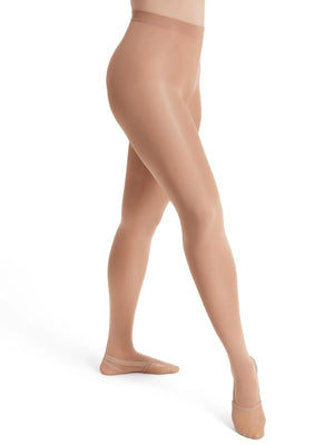 Capezio 1916 Ultra Soft Self Knit Waistband Transition Tight