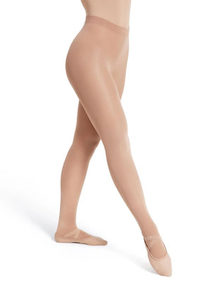 Capezio 1916 Ultra Soft Self Knit Waistband Transition Tight