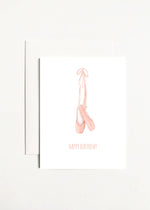 Happy Birthday - Ballet Slippers
