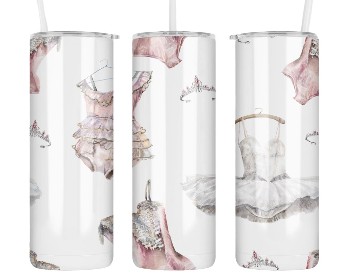 Dance Ballet 20 oz Tumbler Dance Studio - Fanci Footworks