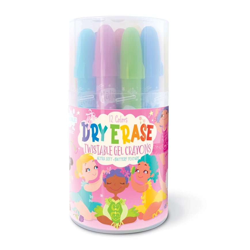 Dry Erase Twistable Gel Crayons- Pretty Ballerinas - Fanci Footworks