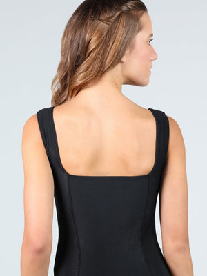Suffolk 2825A Masterclass Square Neck Tank Adult Leotard
