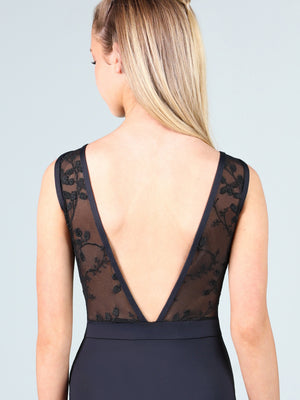 Suffolk 2829A Lily Bateau Neck Adult Leotard