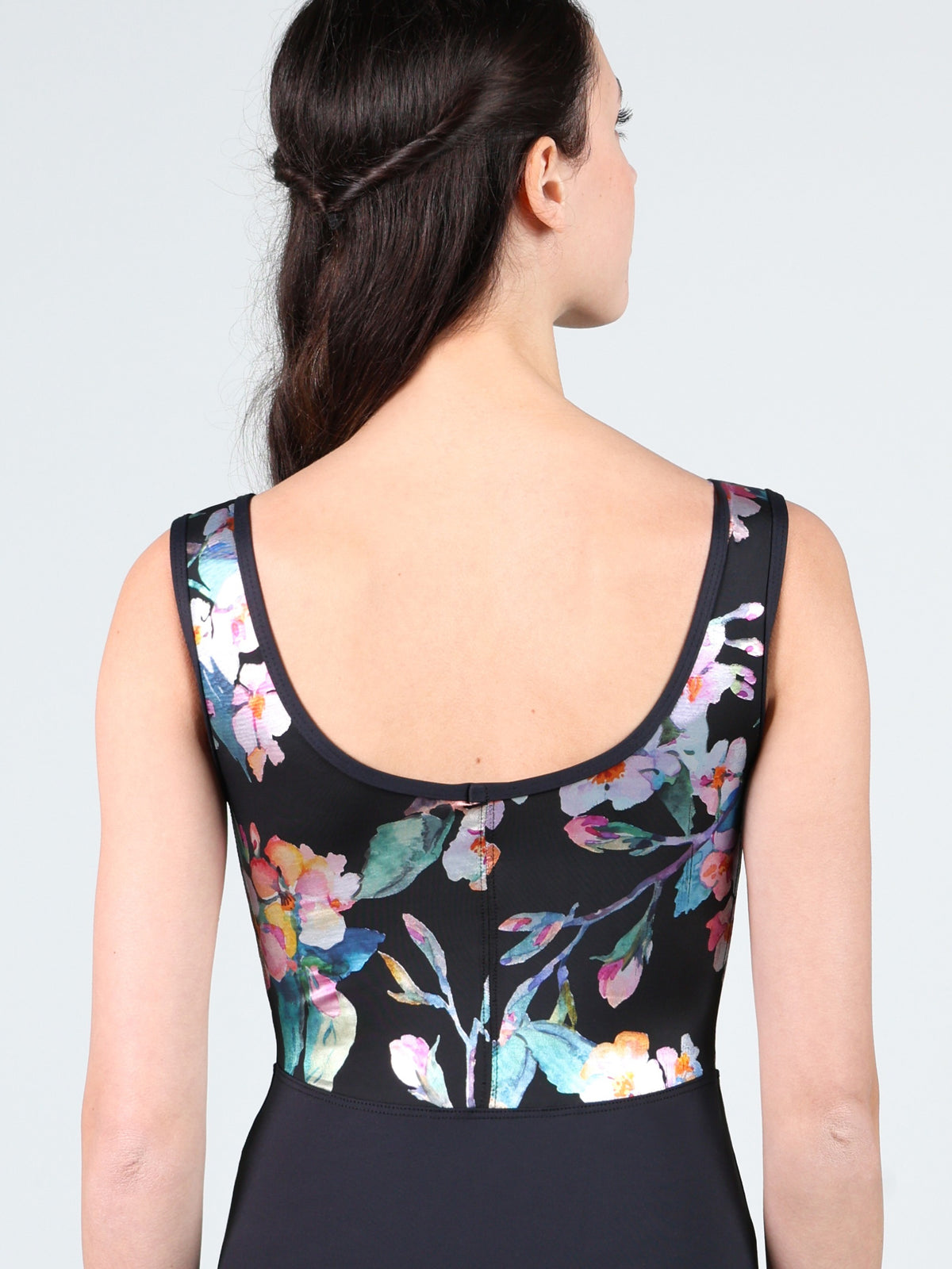 Suffolk 2839A Blossom Square Neck Tank Adult Leotard