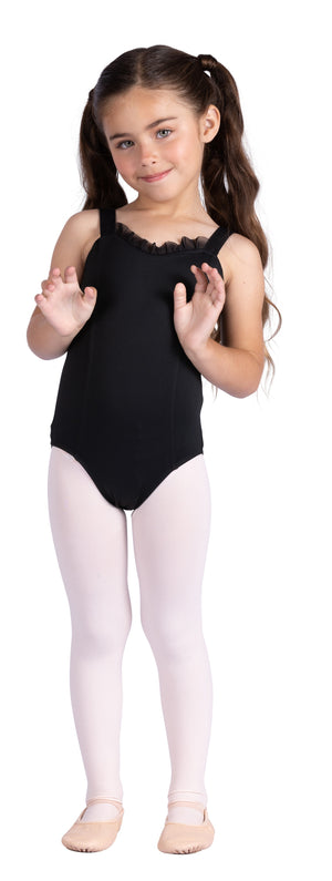 Danznmotion 26112C Ruffle Strap Cami Leotard
