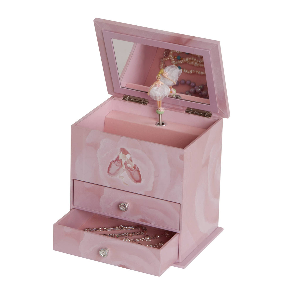 Mele and Co Casey Girl's Musical Ballerina Jewelry Box - Fanci Footworks