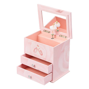 Mele and Co Casey Girl's Musical Ballerina Jewelry Box - Fanci Footworks