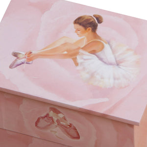 Mele and Co Casey Girl's Musical Ballerina Jewelry Box - Fanci Footworks