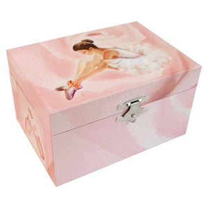 Mele and Co Casey Girl's Musical Ballerina Jewelry Box - Fanci Footworks