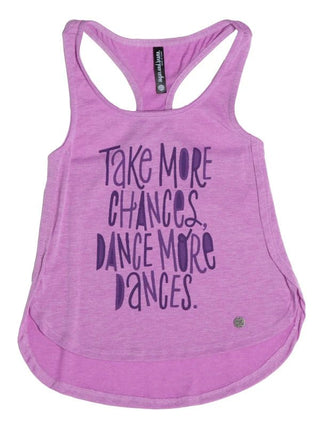 Sugar and Bruno Chances Itty Bitty Petal Racerback - Fanci Footworks