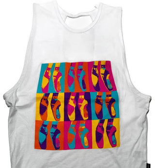 Sugar and Bruno Warhol Pony Tank - Fanci Footworks