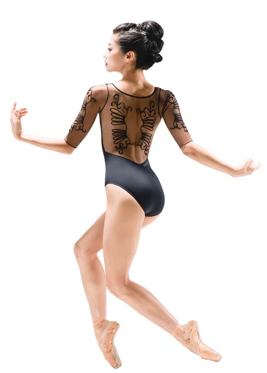 BALLET ROSA 1158MFA EMBER 3/4 SLEEVE LEOTARD - Fanci Footworks