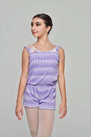 BELLEWEAR SHORT ROMPER WITH MESH - Fanci Footworks