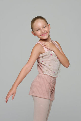 BELLEWEAR SHORT ROMPER WITH MESH - Fanci Footworks