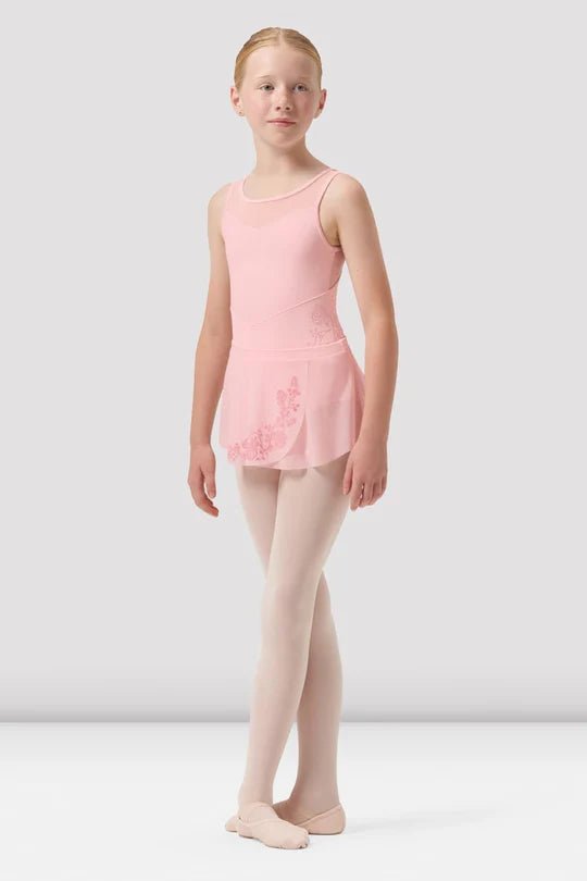 BLOCH CR0501 SAGE MESH WRAP SKIRT - Fanci Footworks