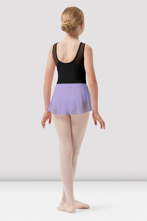 BLOCH CR0501 SAGE MESH WRAP SKIRT - Fanci Footworks