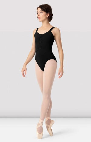 BLOCH L9647 THARA LACE UP CAMISOLE LEOTARD - Fanci Footworks
