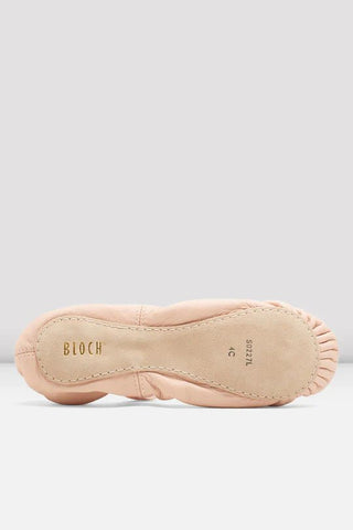 BLOCH S0227G CHILDRENS THEATRICAL PINK LEATHER BALLET SHOE - Fanci Footworks