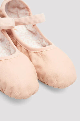 BLOCH S0227G CHILDRENS THEATRICAL PINK LEATHER BALLET SHOE - Fanci Footworks