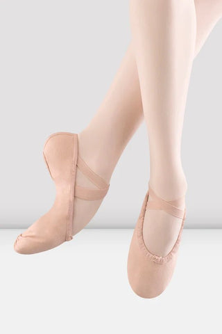 BLOCH S0277G CHILDRENS PUMP CANVAS BALLET SHOES - Fanci Footworks